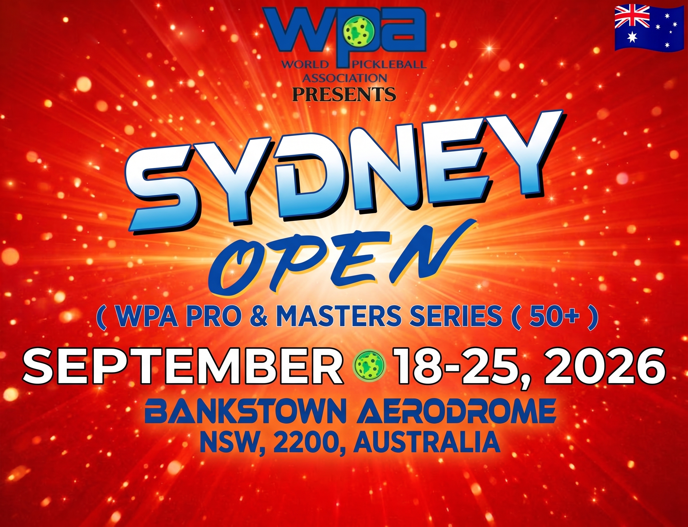 Sydney Open ( WPA Pro & Masters series ) ( 50+) tournament poster